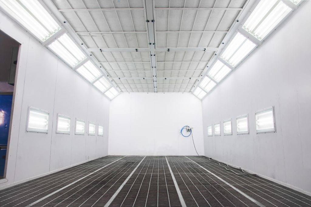 Chuqi Air Filter | Paint Spray Booth FilterNew,Spray,Booth,For,Cars,With,Lights,On